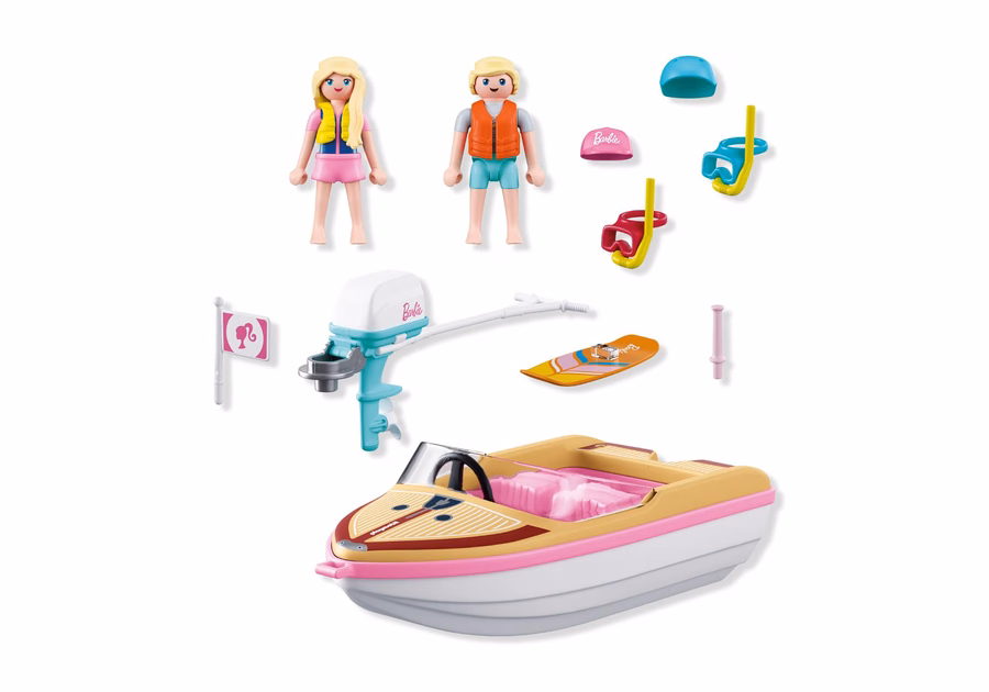 PLAYMOBIL x Barbie™ Adventure Boat