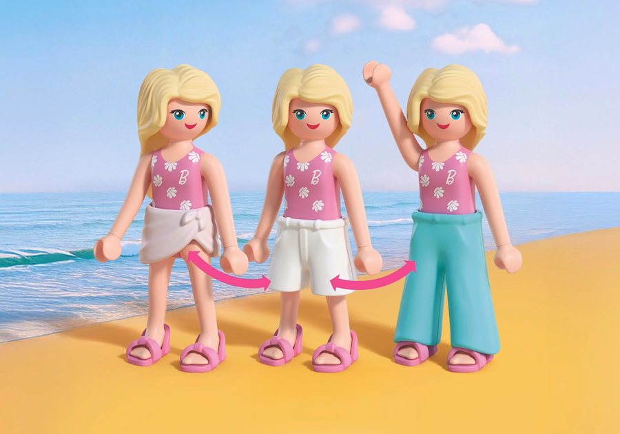 PLAYMOBIL x Barbie™ Beach Dress Up