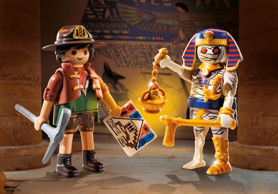 DuoPack Treasure Hunter and Mummy