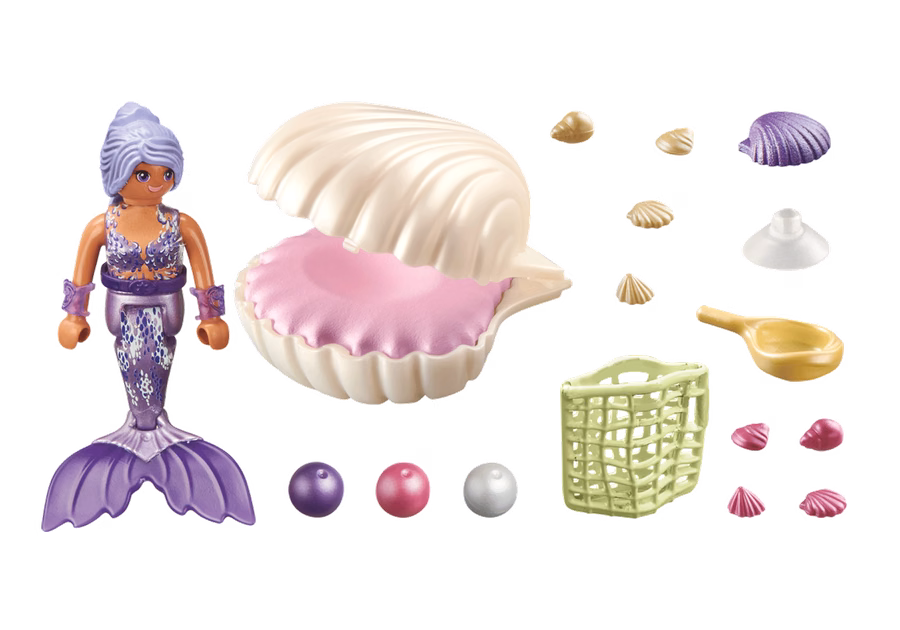 Mermaid with Pearl Seashell