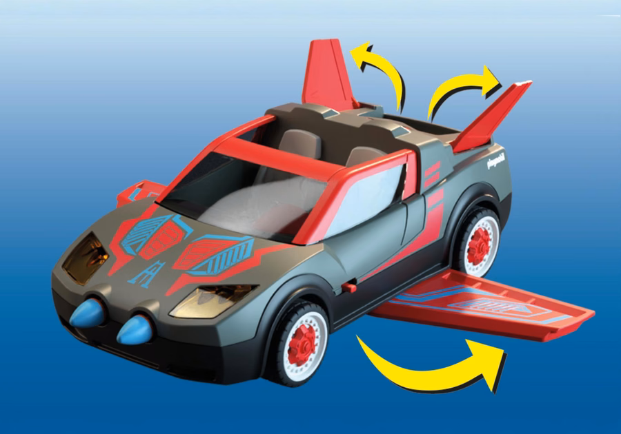 Hero with Vehicle