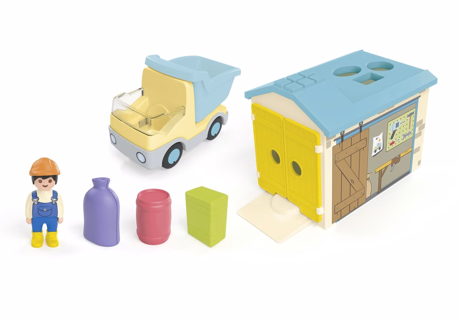 JUNIOR: Construction Truck with Garage