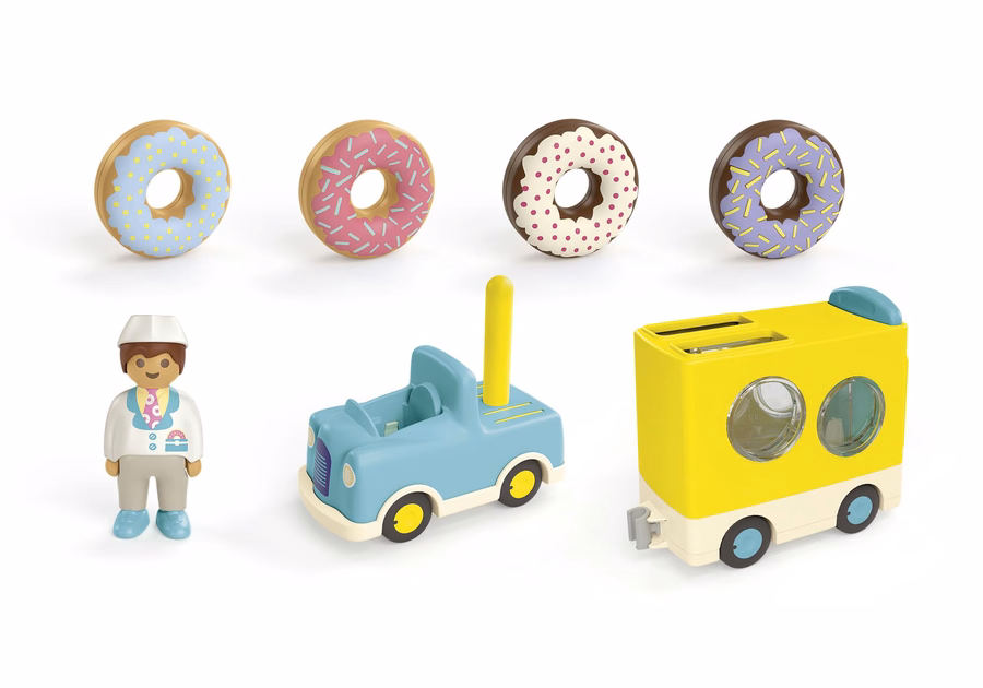 JUNIOR: Crazy Donut Truck with Stacking and Sorting Feature