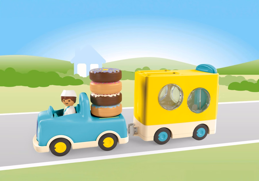 JUNIOR: Crazy Donut Truck with Stacking and Sorting Feature