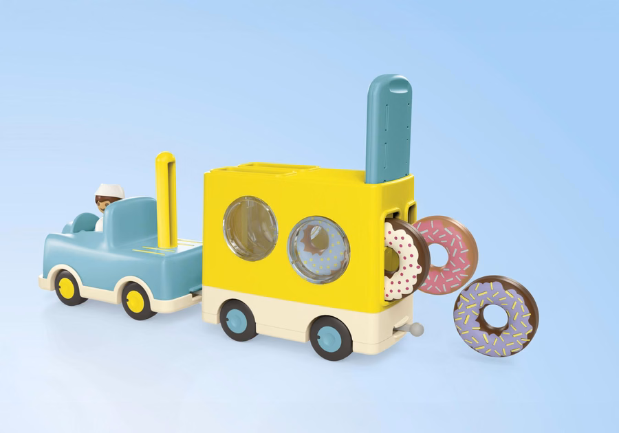 JUNIOR: Crazy Donut Truck with Stacking and Sorting Feature